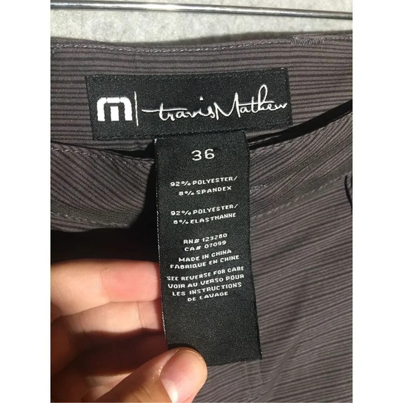 Mens Travis Mathew Shorts Golf Athletic Grey Long Casual Spring Summer Country - Picture 2 of 5